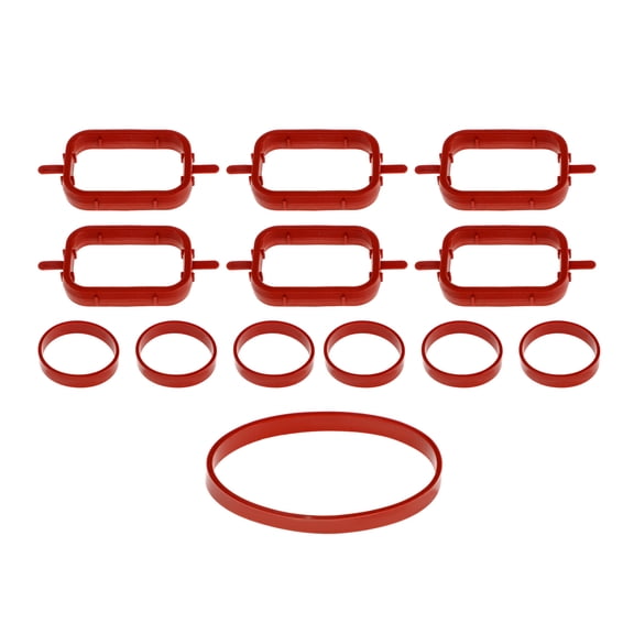 Unique Bargains Engine Intake Manifold Gasket for BMW 3 (E46) 330 D 2003-2005  Intake Manifold Sealing Gasket No.M8997100/117754601 Silicone 13 Pcs