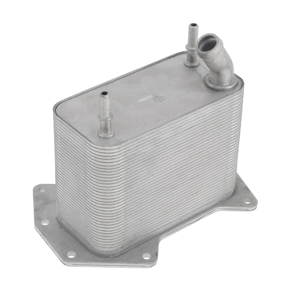 Unique Bargains Engine Oil Cooler for Land Rover Range Rover 3.6 TD V8 2002 Transmission Oil Cooler Trans Cooler No.6H4Q6C711CF Aluminum Alloy Silver Tone 1 Pcs