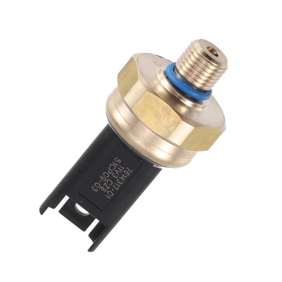 Unique Bargains Engine Oil Pressure Sensor Switch 13-53-7-614-317 Fuel Injection Pressure Sensor for BMW 750i 650i Black, Gold Tone