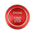 thumbnail image 1 of Unique Bargains Engine Start Stop Button Cover Decal Trim Sticker for Mercedes-Benz a B C GLC GLA CLA ML GL CLS GLK Red, 1 of 6
