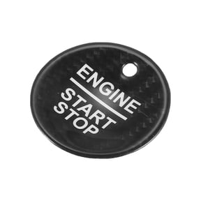 Unique Bargains Engine Start Stop Button Cover Ignition Starter Switch Sticker for Ford F-150 2016-2019 Black