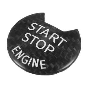 Unique Bargains Engine Start Stop Button Cover Ignition Starter Switch Sticker for Nissan Altima 2012-2018 Black