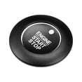 thumbnail image 1 of Unique Bargains Engine Start Stop Button Cover Kit Push Start Button Trim Sticker for Ford Explorer 2020-2022 for Ford Explorer Hybrid 2020-2021 Aluminum Alloy Black, 1 of 7