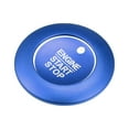 thumbnail image 1 of Unique Bargains Engine Start Stop Button Cover Kit Push Start Button Trim Sticker for Ford Explorer 2020-2022 for Ford Explorer Hybrid 2020-2021 Aluminum Alloy Blue, 1 of 7