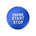thumbnail image 1 of Engine Start Stop Button Cover One Click Push Start Button Sticker for Toyota Camry Aluminum Alloy Blue, 1 of 7