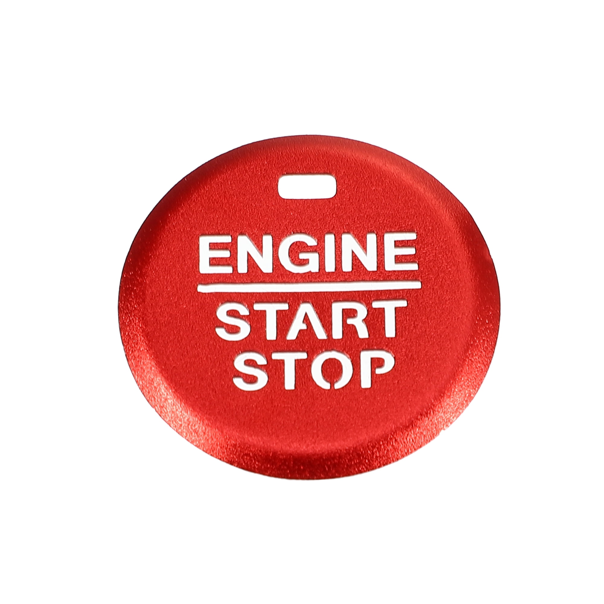 Unique Bargains Engine Start Stop Ignition Button Cover Decal Interior ...