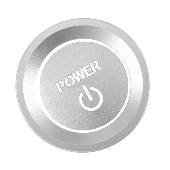 Unique Bargains Engine Start Stop Ignition Button Sticker for Honda Accord 2018-2022 Aluminum Alloy Silver Tone