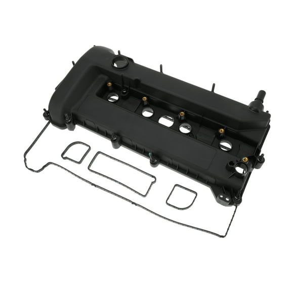 Unique Bargains Engine Valve Cover for Ford Escape 2.3L 2005-2008 for Ford Focus 2.0L 2008-2011 Front Valve Rocker Cover with Gasket No.4S4Z-6582-CA/4S4Z-6582-C Black