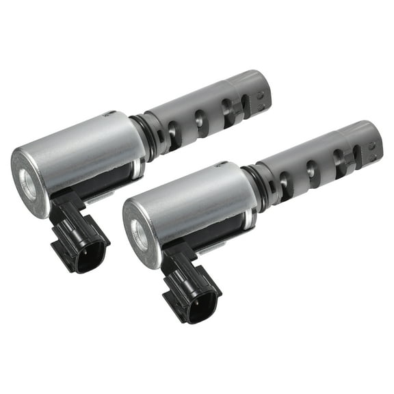 Unique Bargains Engine Variable Valve Timing VVT Solenoid, No.10921AA110 for Subaru Legacy 2010-2019 Silver Tone, 2 Pcs