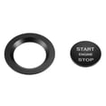 thumbnail image 1 of Unique Bargains Engine for Start Stop Button Cover Sticker Kit for Land for Rover Discovery 4 LR4 for Range for Rover Sport Black, 1 of 7