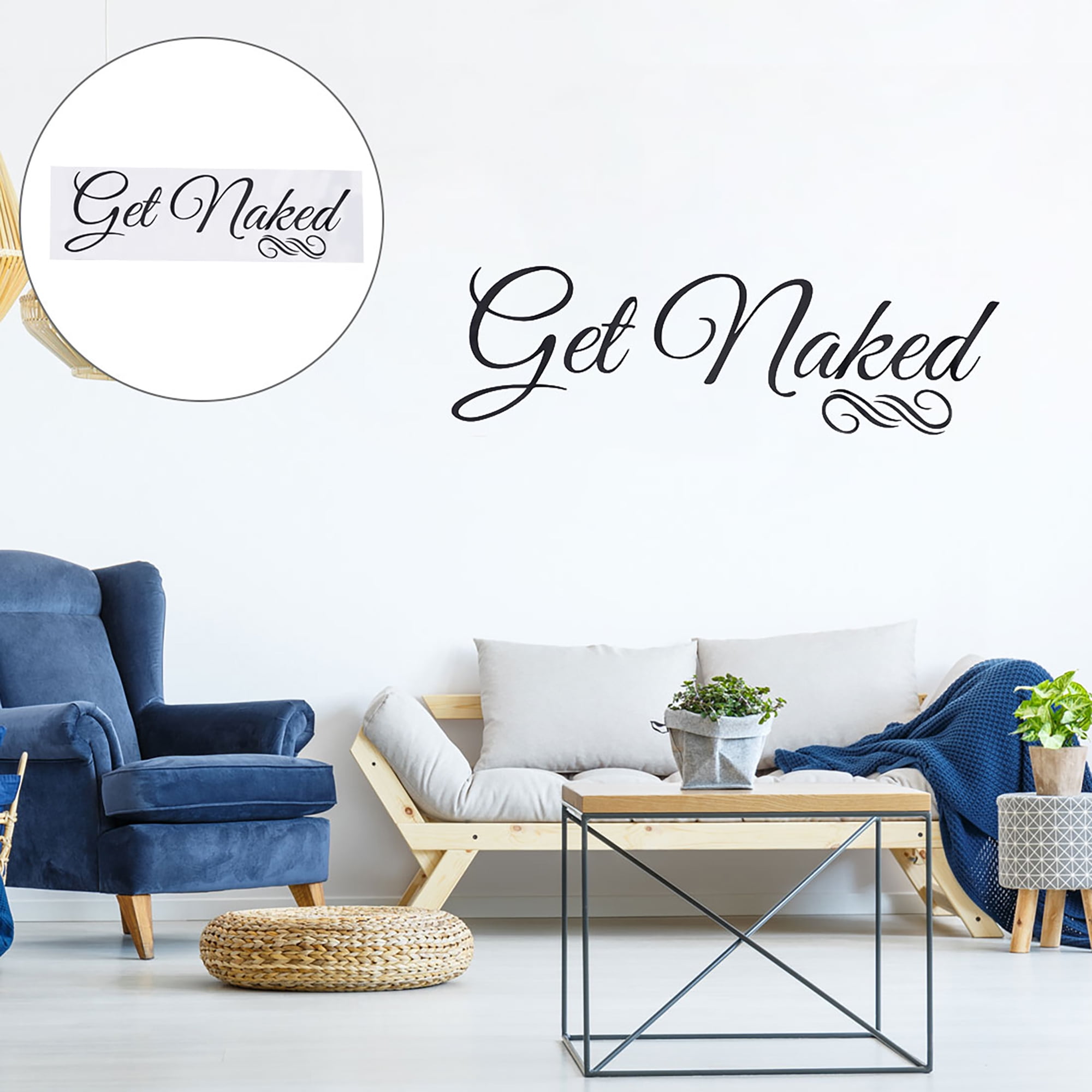 Unique Bargains English Letter Pattern Wall Stickers Removable Art