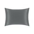 thumbnail image 1 of Unique Bargains Envelope Closure Soft and Durable Silk Pillowcase Gray Queen, 1 of 6