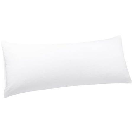Unique Bargains Envelope Closure Washed Microfiber Body Pillowcases White 20"x48"