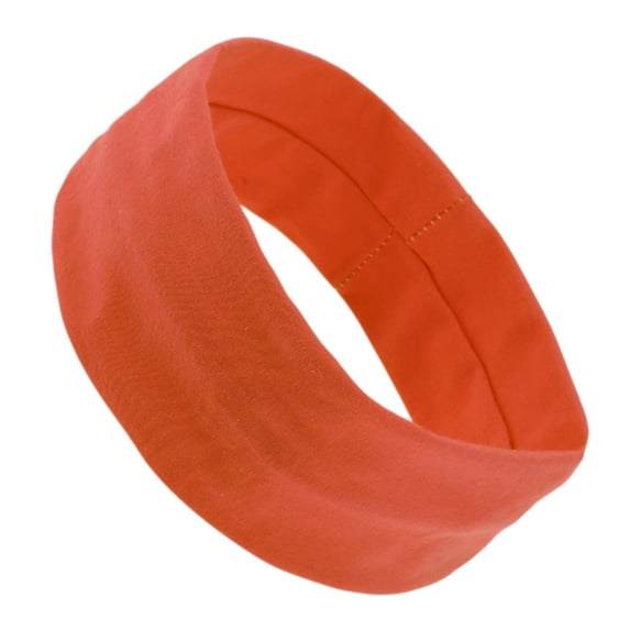 Unique Bargains Ergonomic Design Headband Elastic Headband for Sport Orange 1 Pc