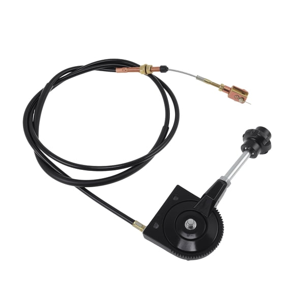 Unique Bargains Excavator Throttle Control Cable for Hitachi EX230 Excavators 2m Manual Flexible Throttle Control Wire Quick Response Excavator Governor Cable 1 Set