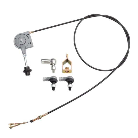 Unique Bargains Excavator Throttle Control Cable for Hitachi EX230 Excavators 2m Manual Flexible Throttle Control Wire Quick Response Excavator Governor Cable 1Set