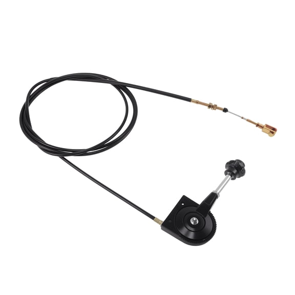 Unique Bargains Excavator Throttle Control Cable for Hitachi EX230 Excavators 3.5m Manual Flexible Throttle Control Wire Quick Response Excavator Governor Cable 1 Set