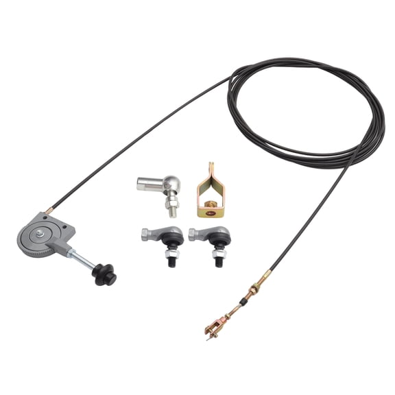 Unique Bargains Excavator Throttle Control Cable for Hitachi EX230 Excavators 7m Manual Flexible Throttle Control Wire Quick Response Excavator Governor Cable 1Set