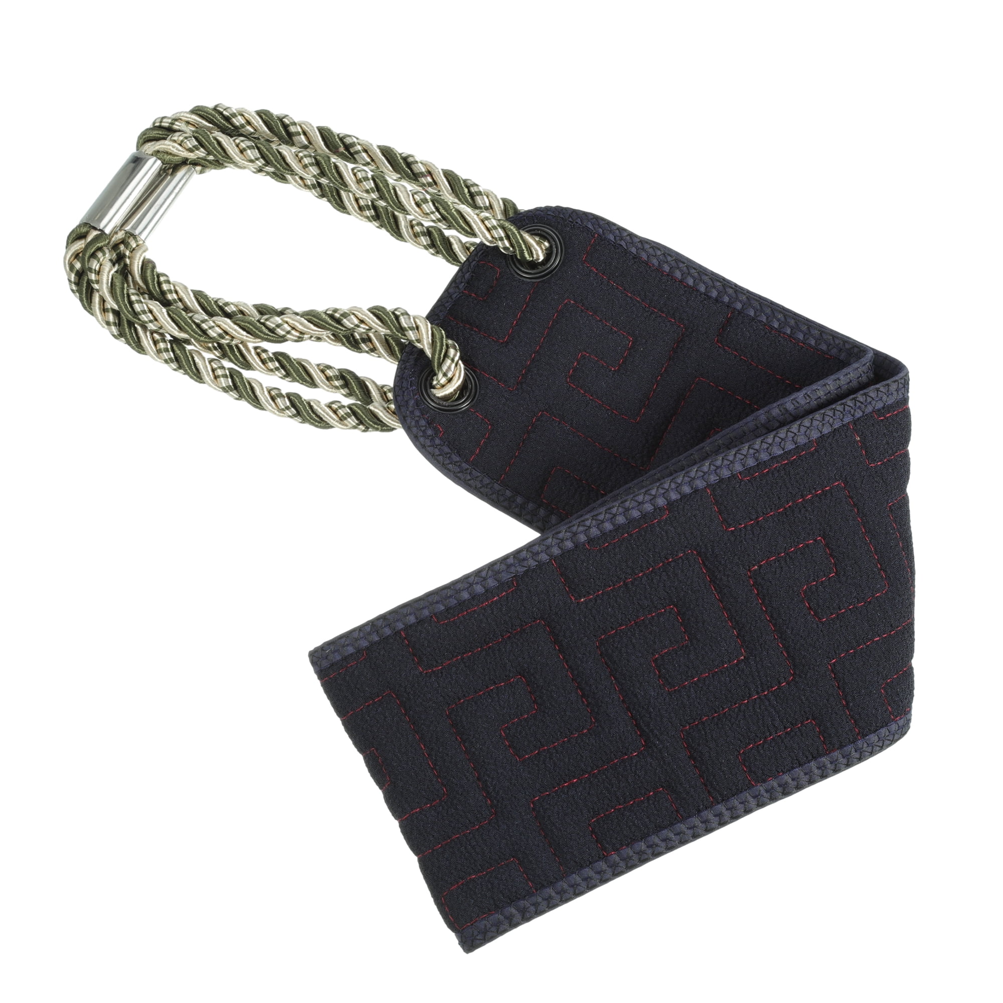 Unique Bargains Exfoliating Back Scrubber for Shower Navy Blue