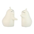 thumbnail image 1 of Unique Bargains Expandable Animal Figurine Bookends with Compartments Home 2 Pcs Ice, 1 of 5