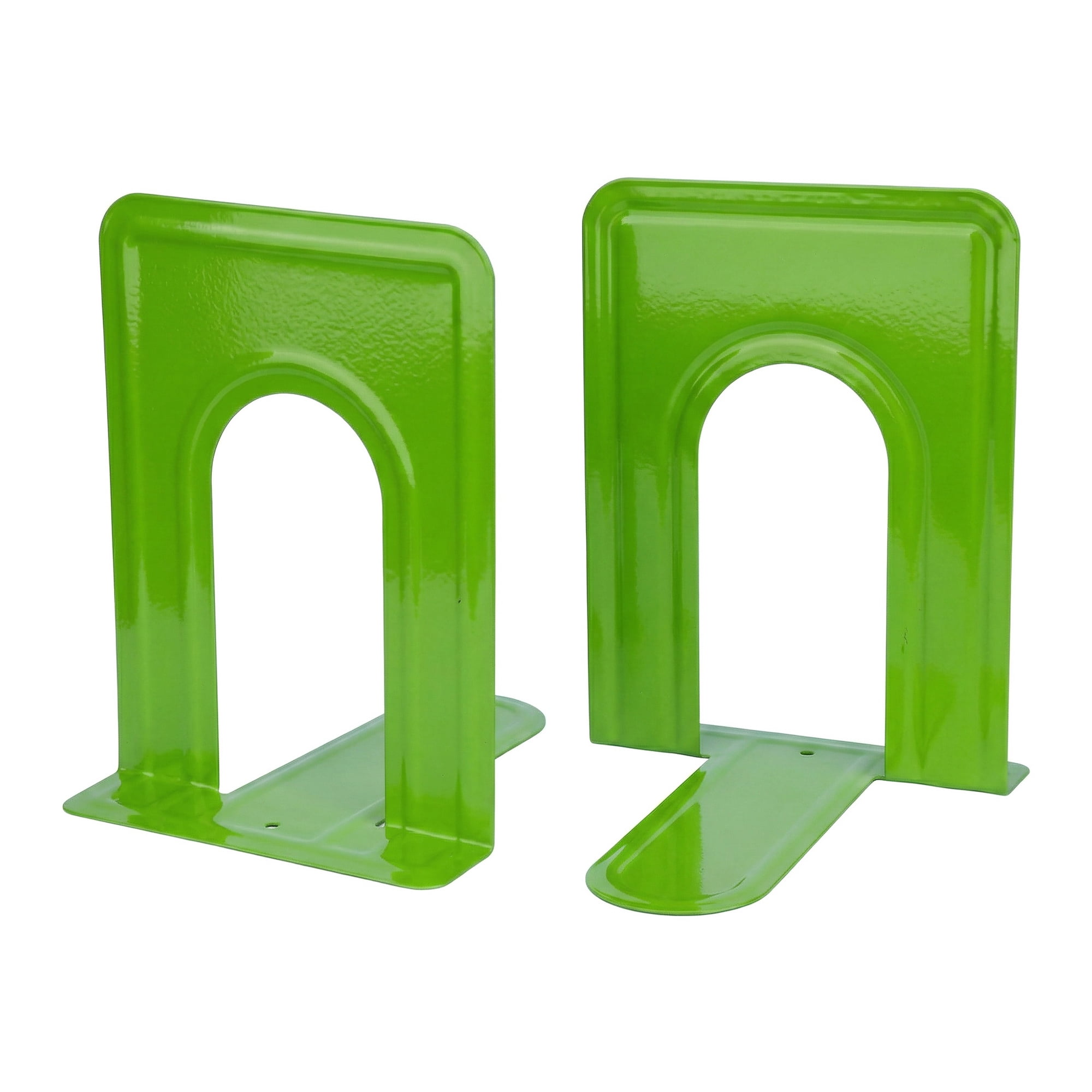 Unique Bargains Expandable Iron Bookends with Compartments Green 5"L x 5.8"W x 6.7"H