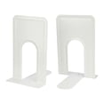 thumbnail image 1 of Unique Bargains Expandable Iron Bookends with Compartments White 5.2"L x 6.5"W x 8.5"H, 1 of 5