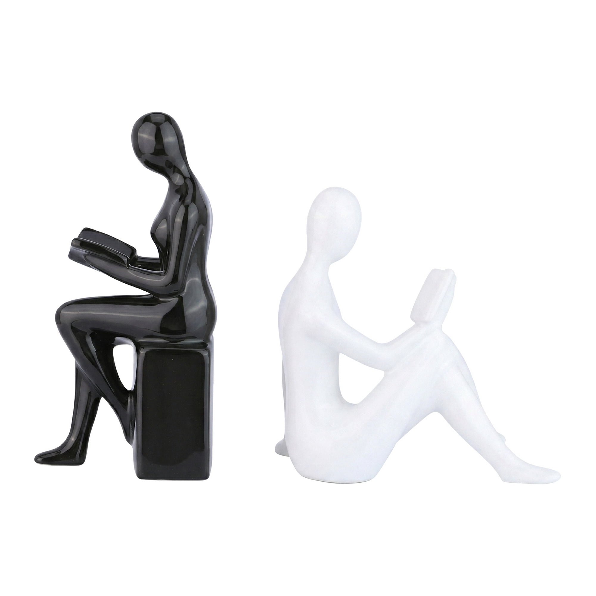 Unique Bargains Expandable Metal Bookends with Compartments Home 2 Pcs White