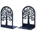 thumbnail image 1 of Unique Bargains Expandable Non-Skid Geometric Bookends With Compartments 2 Pcs Style B, 1 of 5