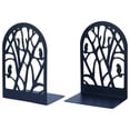 thumbnail image 1 of Unique Bargains Expandable Non-Skid Geometric Bookends With Compartments 2 Pcs Style C, 1 of 5