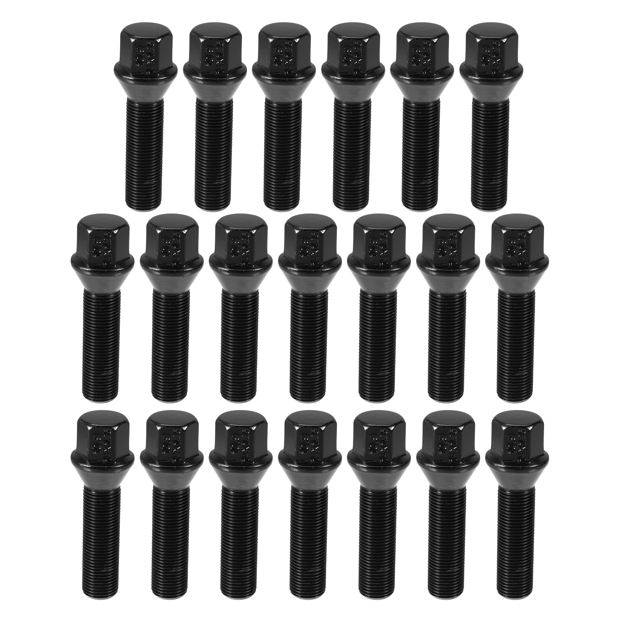 Unique Bargains Extended Wheel Lug Bolts for BMW 5 Series 2010-2019 M14x1.25 Pack of 20