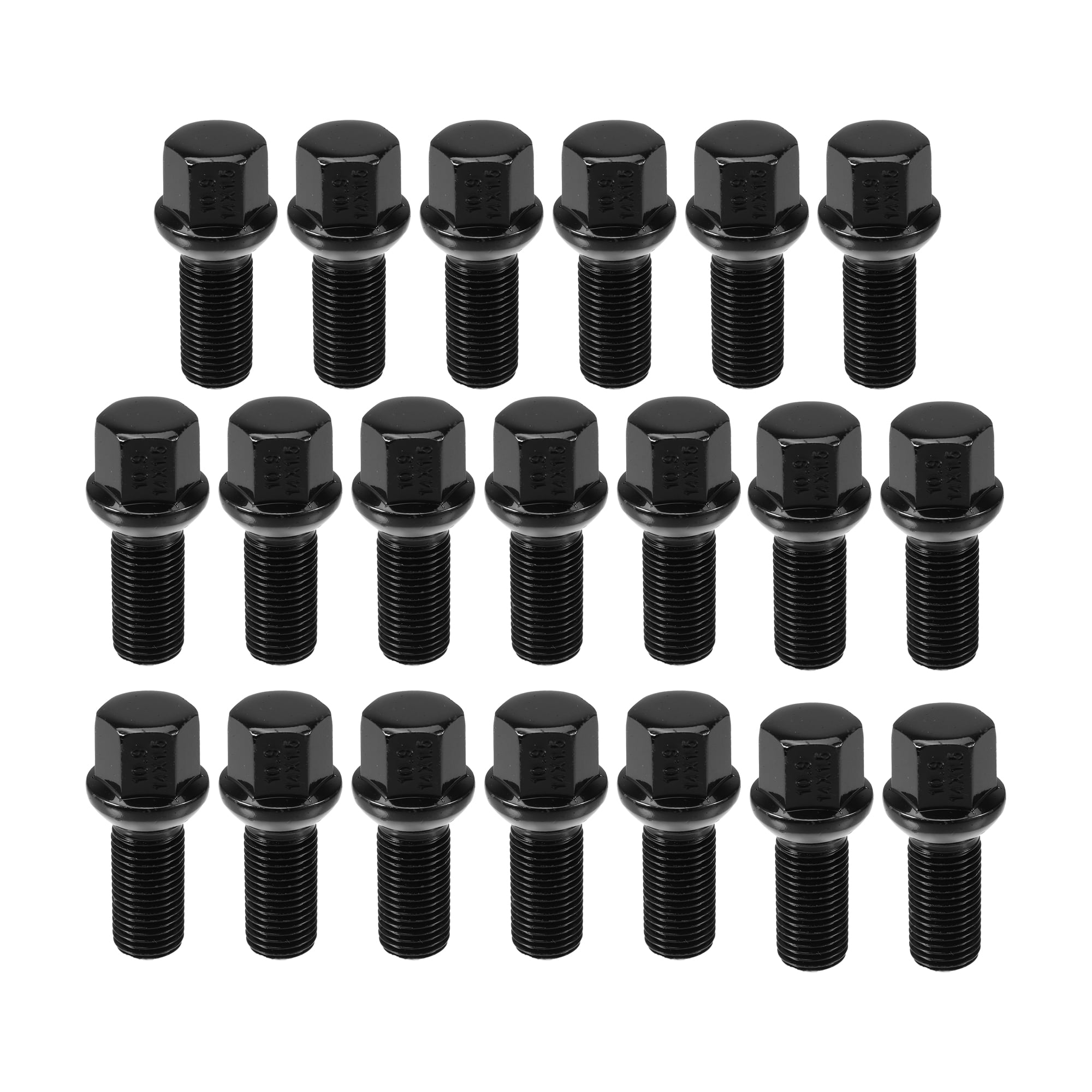 Unique Bargains Extended Wheel Lug Bolts for VW and for Audi M14x1.5 Pack of 20