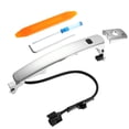 thumbnail image 1 of Unique Bargains 1Set Exterior Door Handle Front Left Driver Side for Nissan Rogue 2.5L 2010-2015 80640-CZ31B,Chrome Tone, 1 of 7