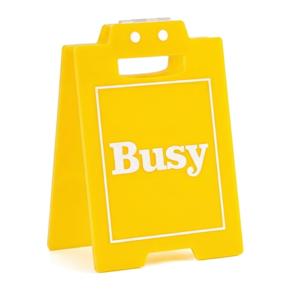 Unique Bargains Extra Stable Acrylic Desk Sign Gift Keepsake Block Yellow Style F 5.0in