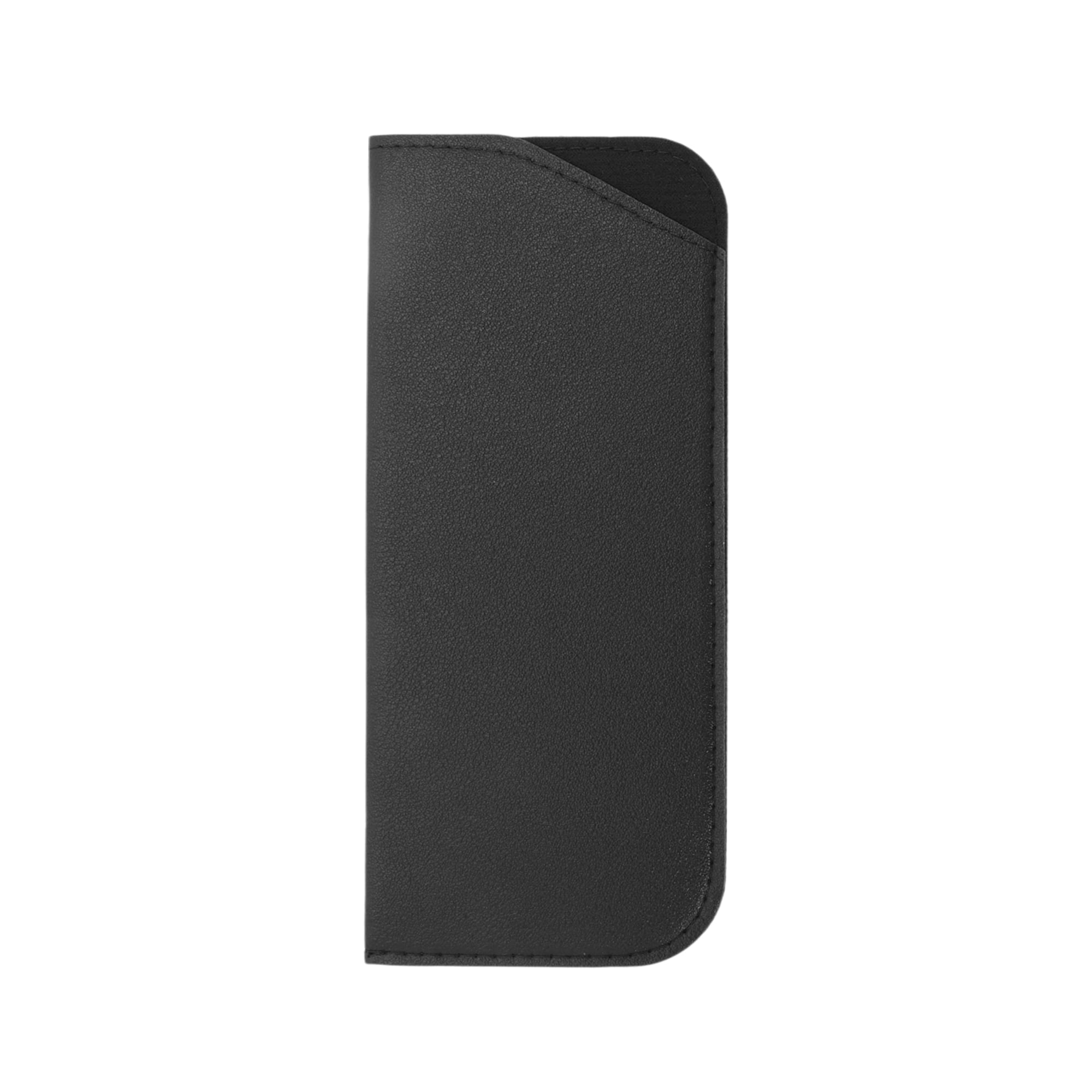 Unique Bargains Eyeglass Pouch Portable Eyeglasses Storage 1 Pc Black