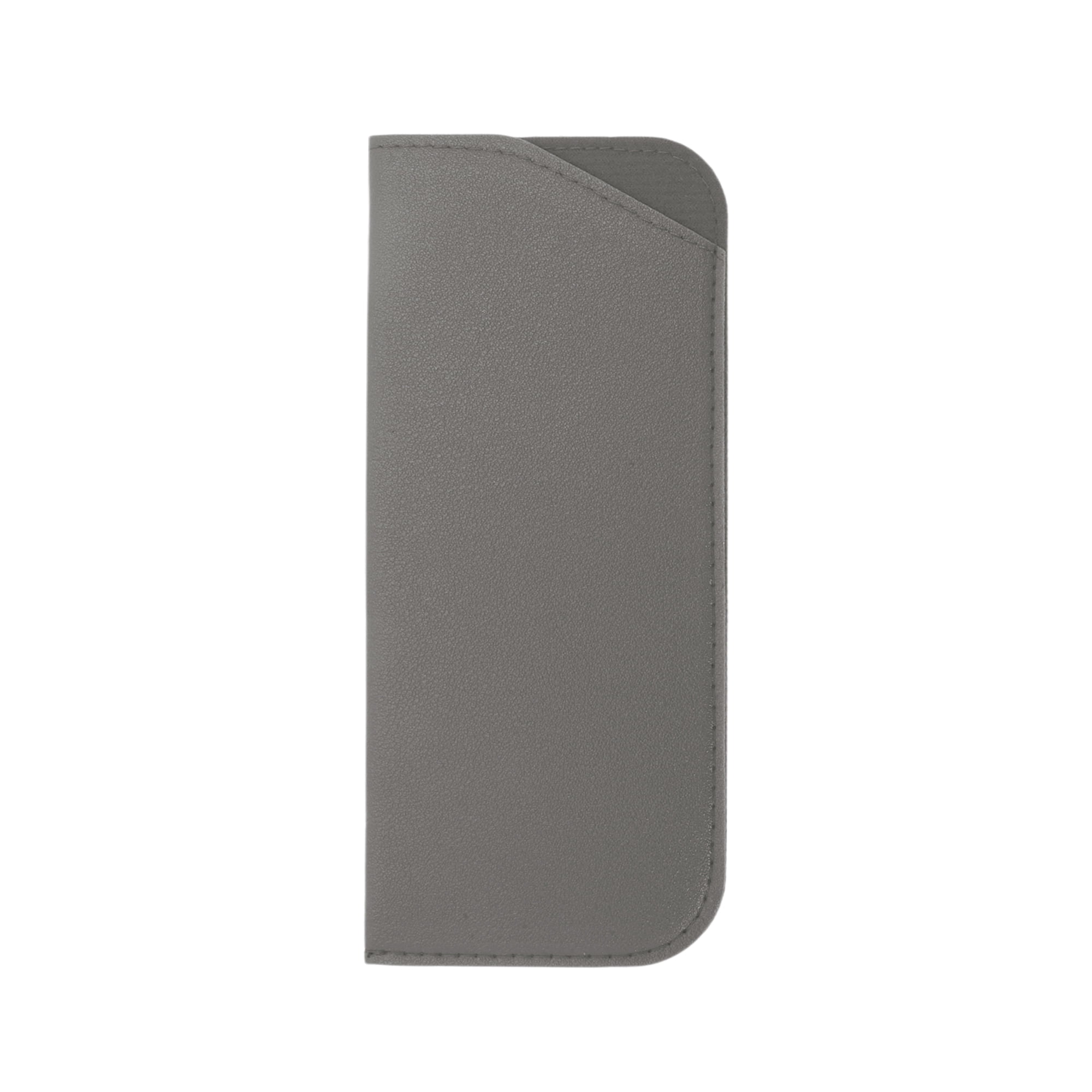 Unique Bargains Eyeglass Pouch Portable Eyeglasses Storage 1 Pc Deep Gray