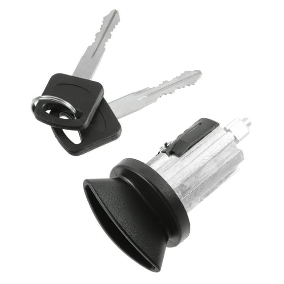 Unique Bargains F85Z-11582-AA Engine Ignition Starter Switch Lock Cylinder with 2 Keys for Ford F-150 1996-2004