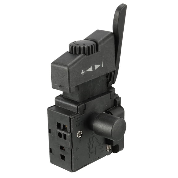 Unique Bargains FA2-4/1BEK 4A 5E4 Plastic SPST Lock on Circular Saw Trigger Switch