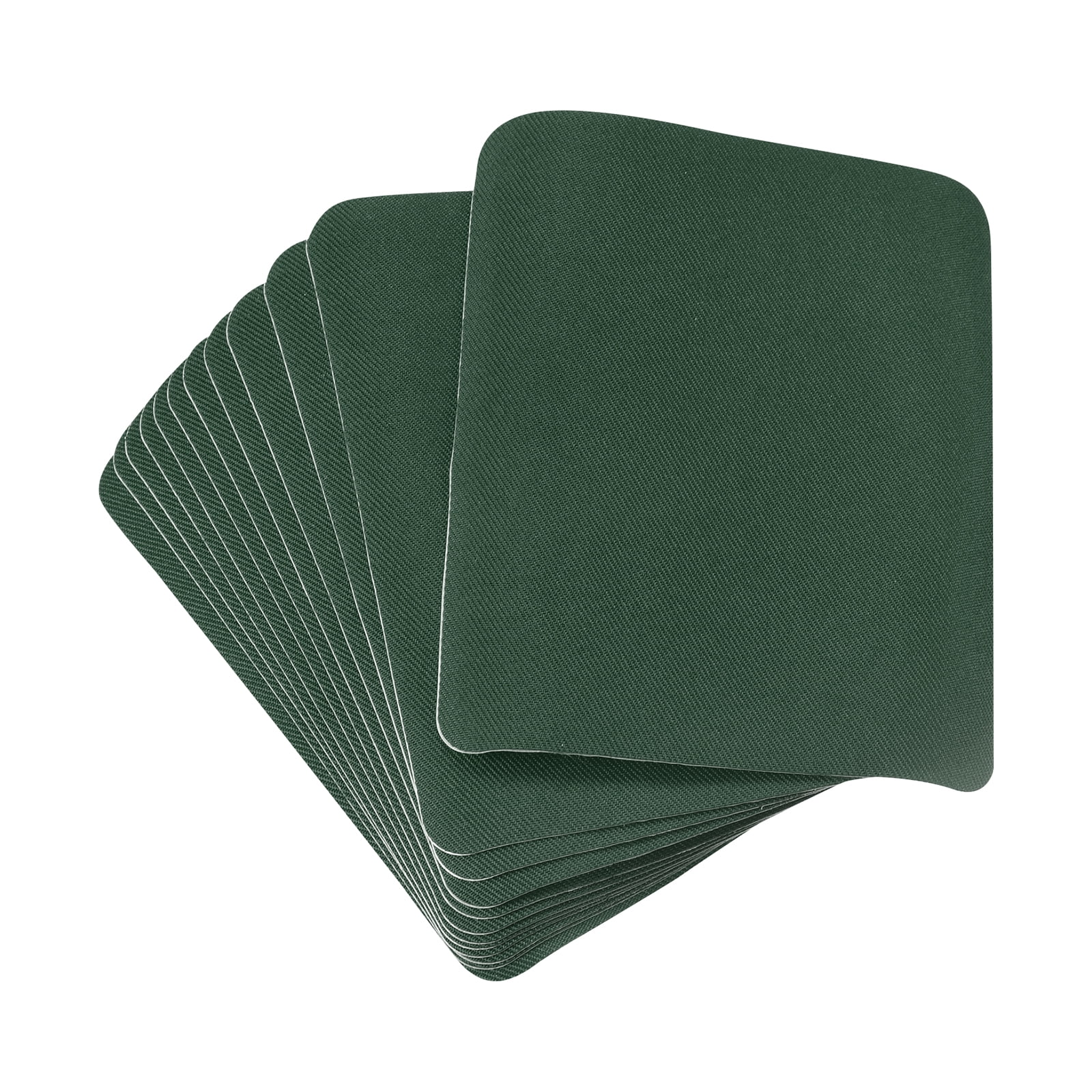 Unique Bargains Fabric Patch Iron-on Patches for Hole Repairing and Decoration Light Green