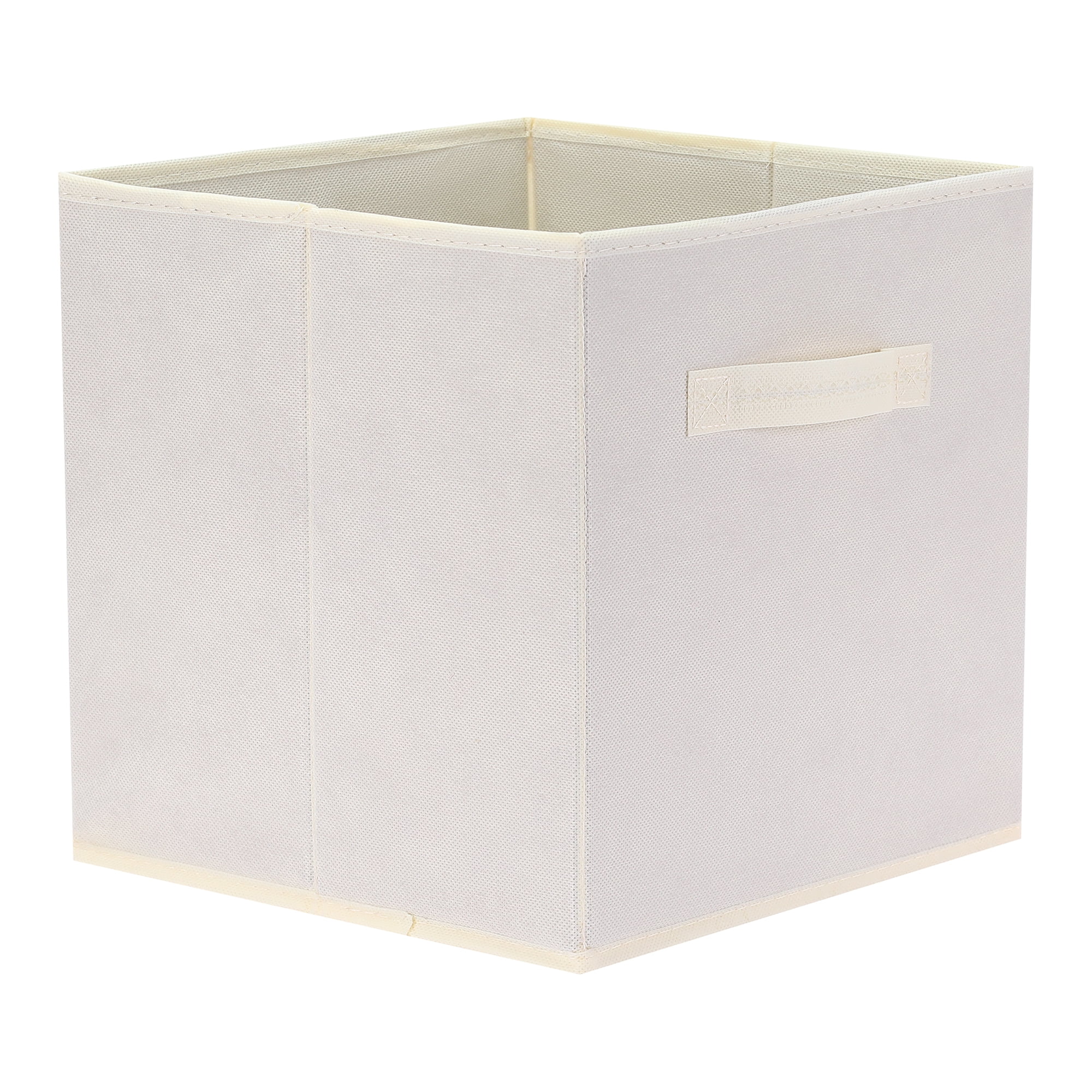 Unique Bargains Fabric Storage Cube Storage Bin Storage Basket Beige