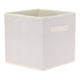 thumbnail image 1 of Unique Bargains Fabric Storage Cube Storage Bin Storage Basket Beige, 1 of 7