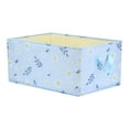 thumbnail image 1 of Unique Bargains Fabric Storage Cube Storage Bin Storage Basket Blue 19.5*13.5*9in, 1 of 7