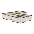 thumbnail image 1 of Unique Bargains Fabric Storage Cube Storage Bin Storage Basket White, 1 of 8