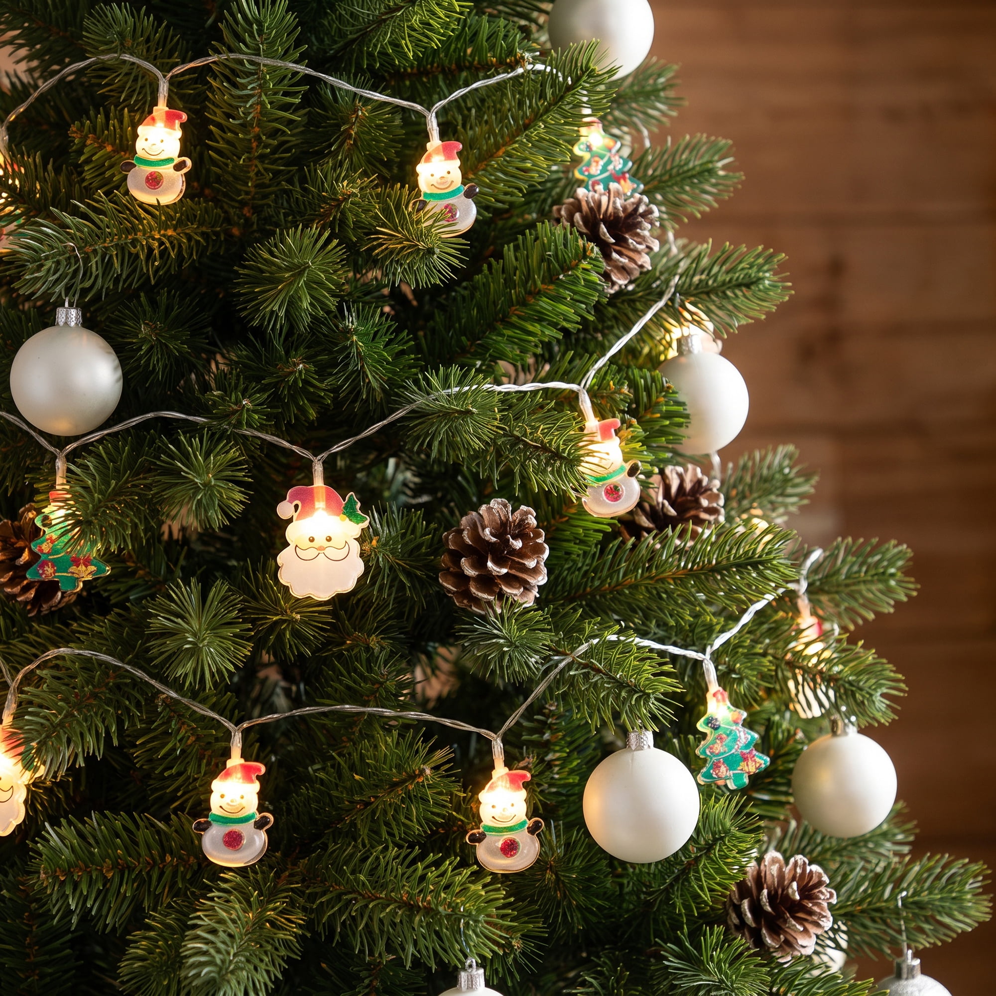 Unique Bargains Fairy Lights for Decor 9.8 ft Multicolor Battery Operated Twinkle Lights