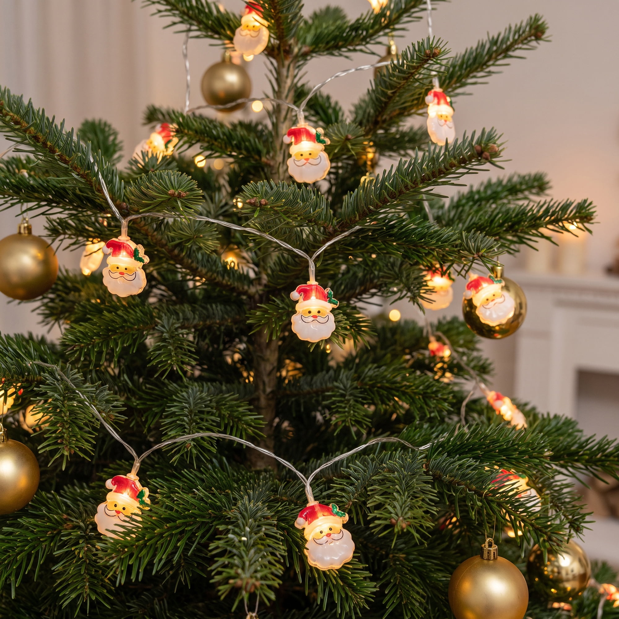 Unique Bargains Fairy Lights for Decor and Festive 9.8 ft Christmas Battery Operated