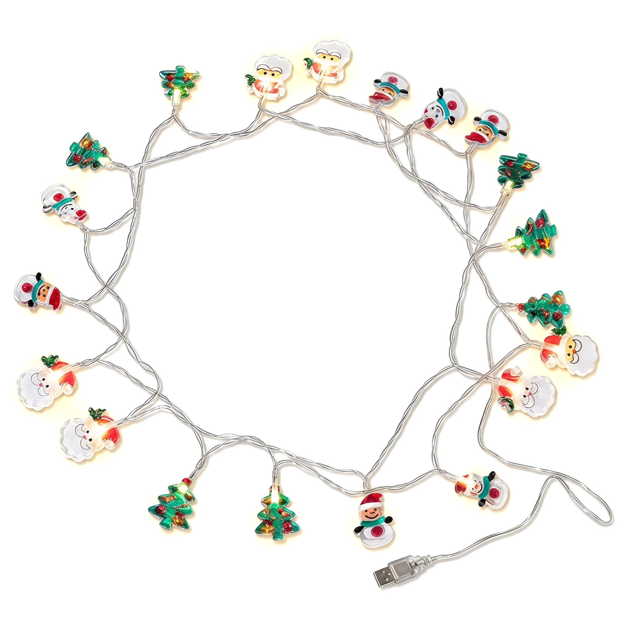 Unique Bargains Fairy Lights for Decor and Festive 9.8 ft Multicolor USB Powered