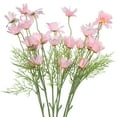 Unique Bargains Fake Daisies Flowers 6 Bundles Artificial Flowers with