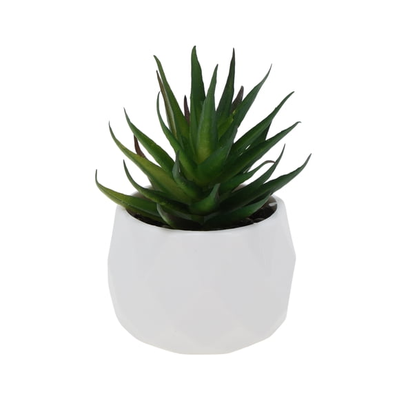 Unique Bargains Fake Succulent Plant Office Desk Decor Accessories Plant Type 2
