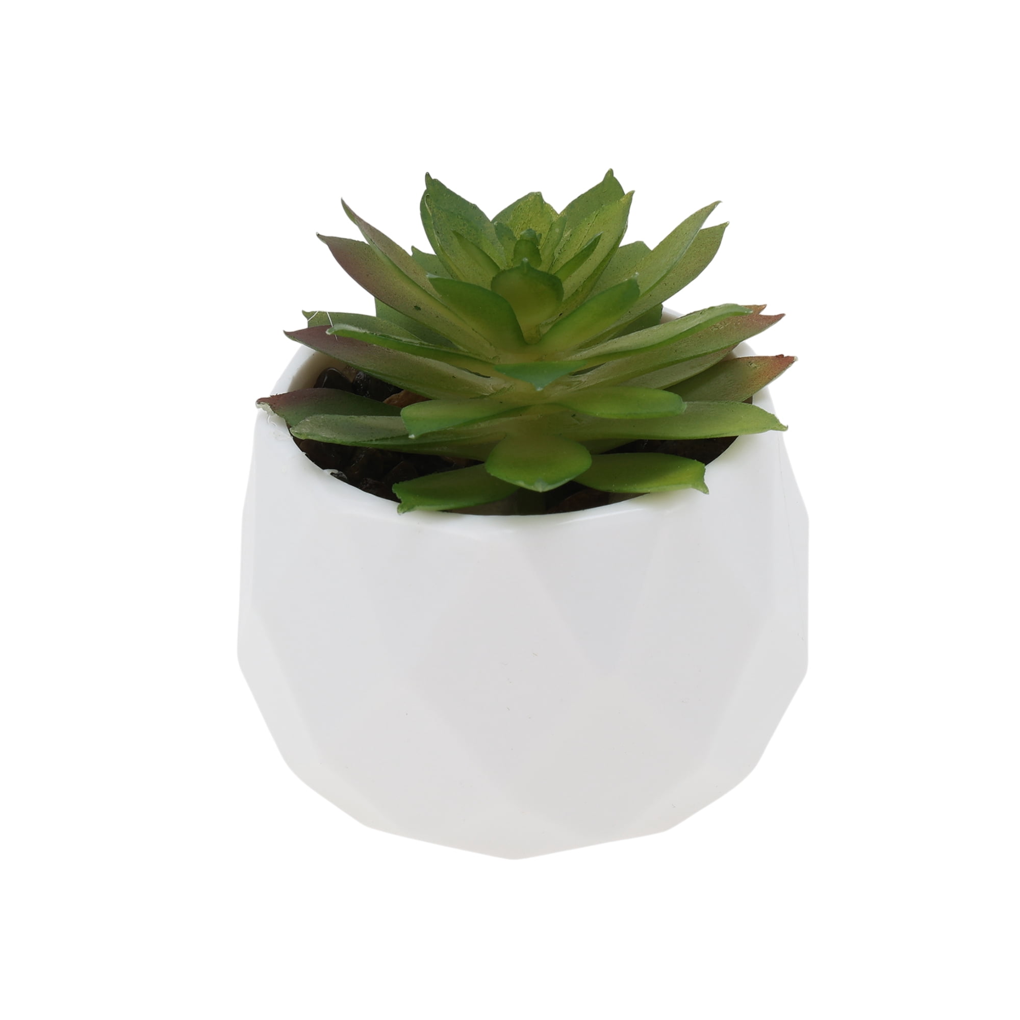 Unique Bargains Fake Succulent Plant Office Desk Decor Accessories Plant Type 3