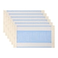 thumbnail image 1 of Unique Bargains Farmhouse Placemats 6pcs Placemats Light Blue 19.7"x11.8", 1 of 6