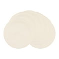 thumbnail image 1 of Unique Bargains Farmhouse Round Placemats Set of 6 Woven Placemats Beige, 1 of 6